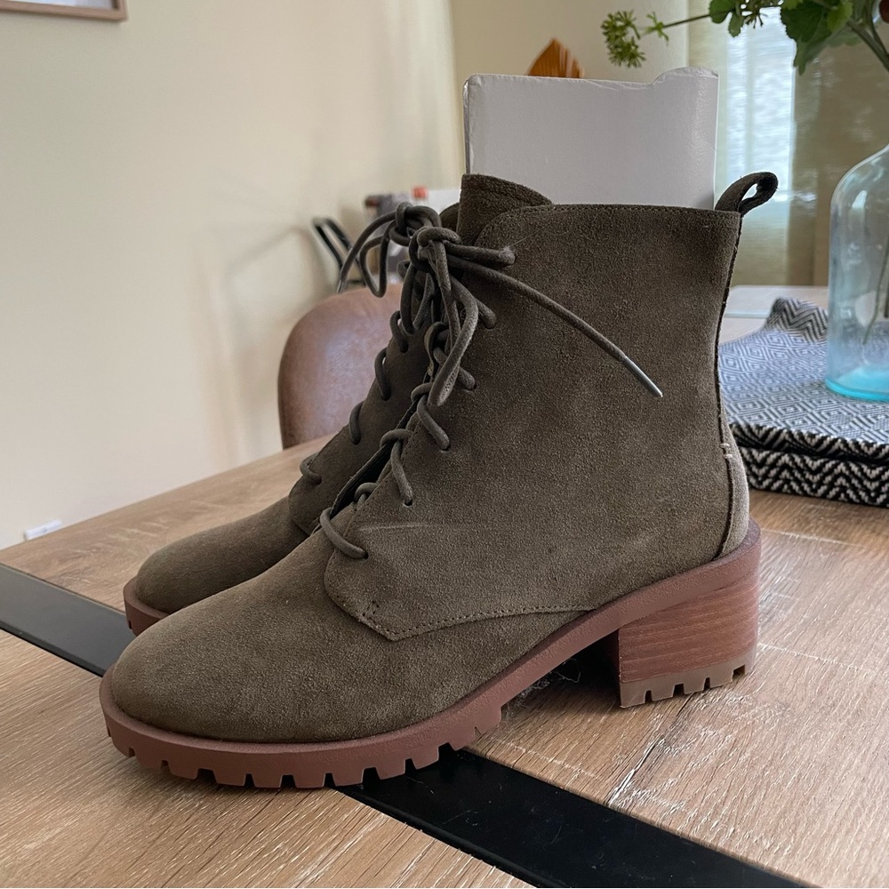 Brand New Caslon Combat Boots (No Box)